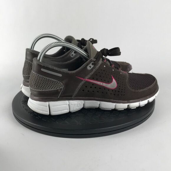 Nike Free 7.0 Brown Suede Athletic Running Shoes 315918-201 Women’s Size 8 - Picture 4 of 12